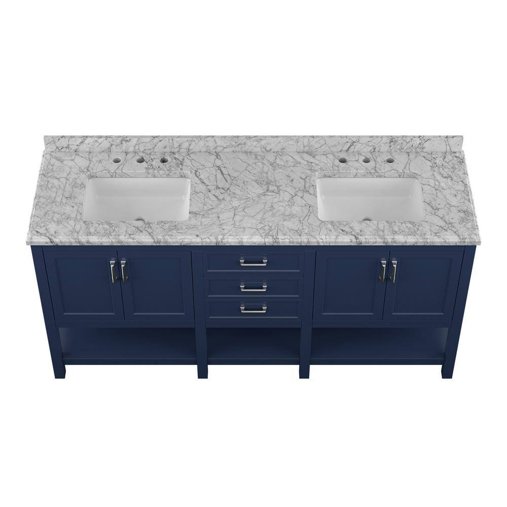 Design Element AF-72-BLU Bath-Vanity-Combo - View #4
