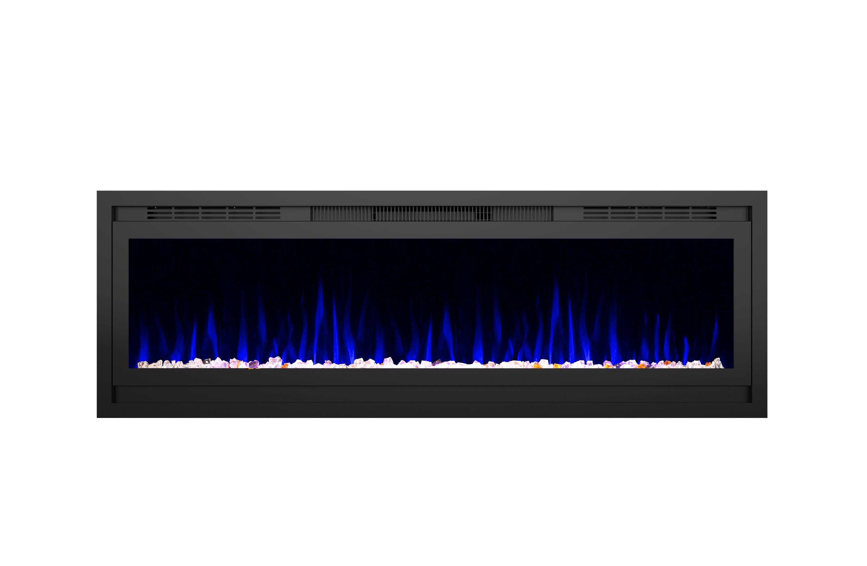 CASAINC VL-WF-BI50 52-Inches W Black Wall mount LED Wall-mount Electric Fireplace with Remote Control Included