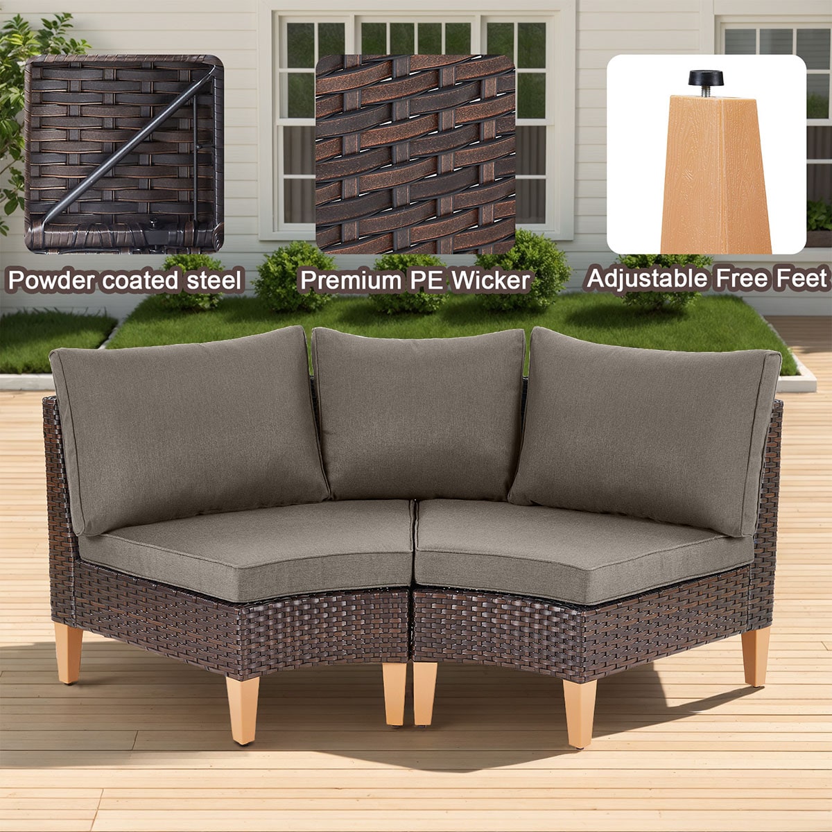 Rilyson FS164-3 Patio-Sofas-Daybeds - View #3