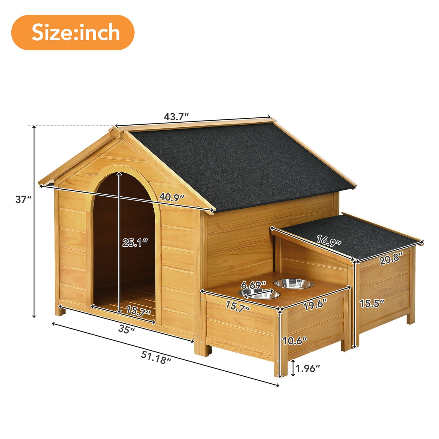 Mondawe MD-GO07AAA Dog-Houses - View #11