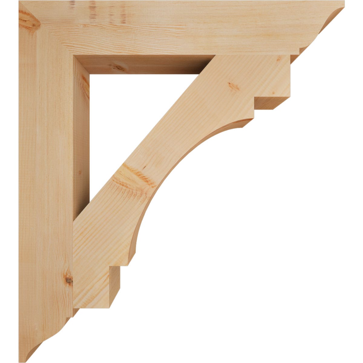 Ekena Millwork BKT06X36X40MRC01SDF Exterior-Brackets-Braces - View #3