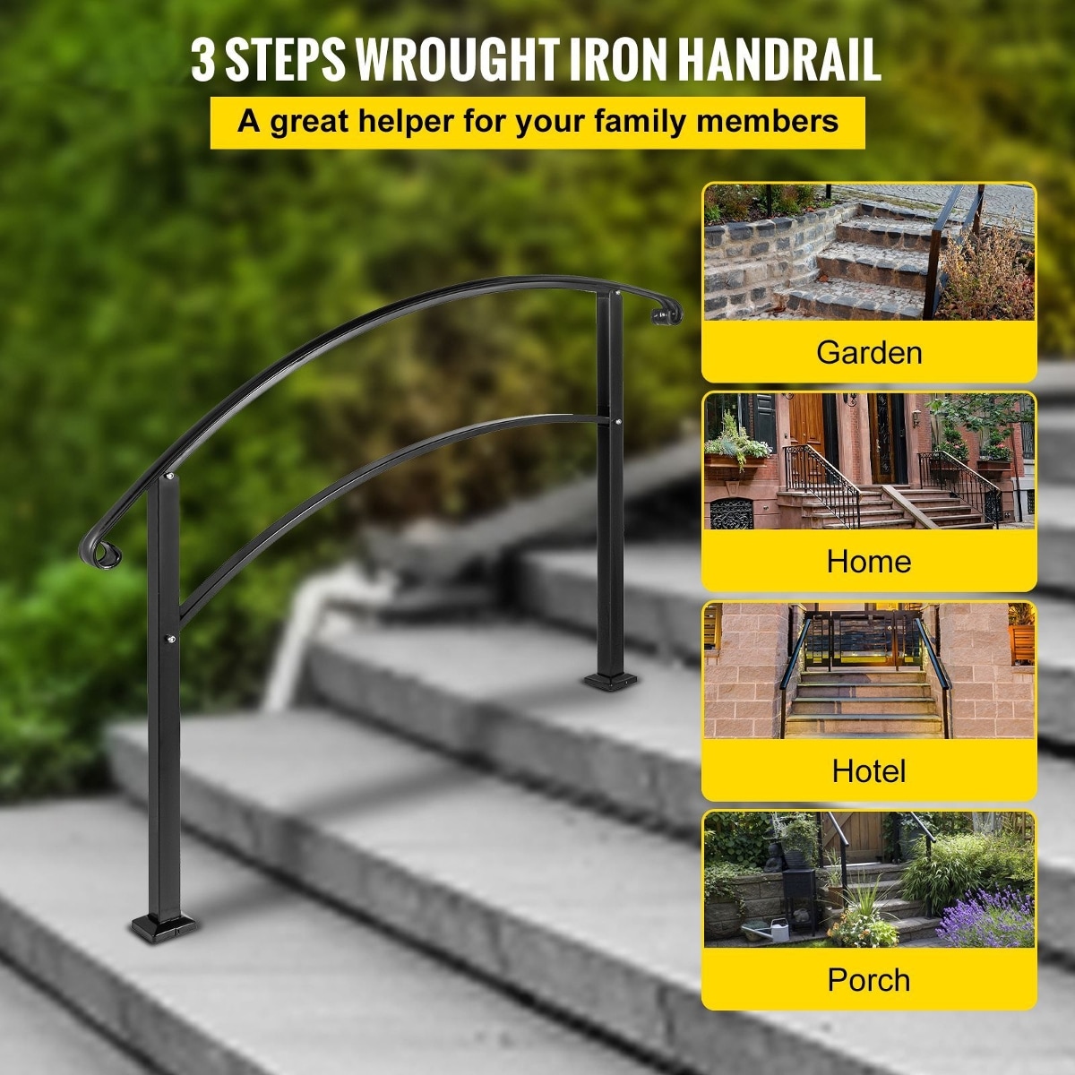Tooliom D0102HQ4KCW Interior-Stairpart-Railing - View #3