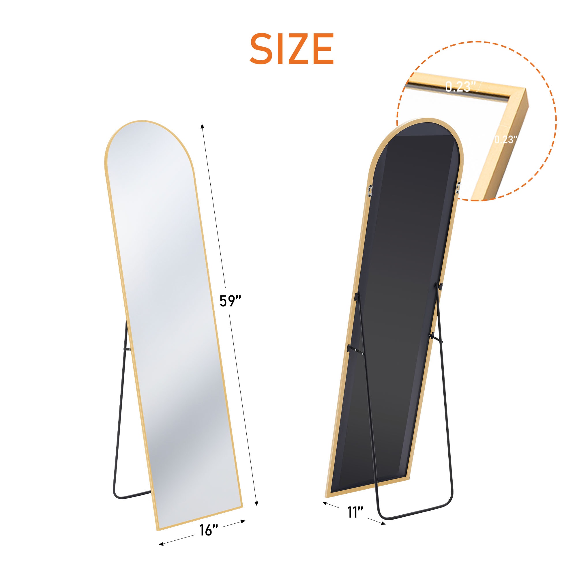 OOU HJ720210 Decor-Mirrors - View #3