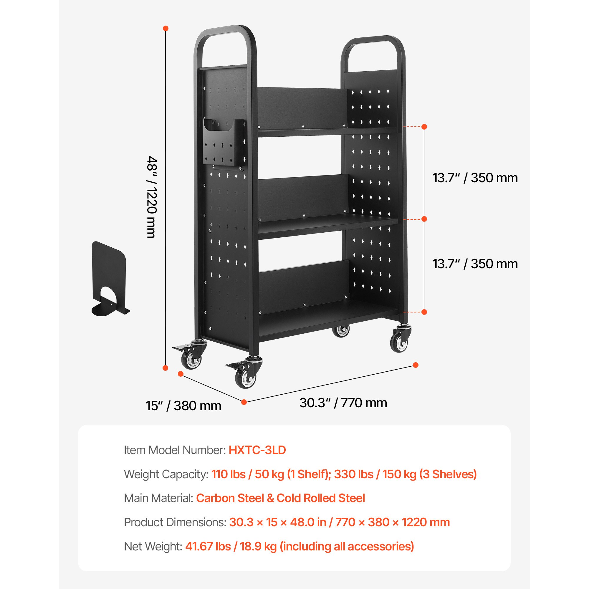 VEVOR SCLXTSGTCHS310207V0 Dump-Cart - View #7