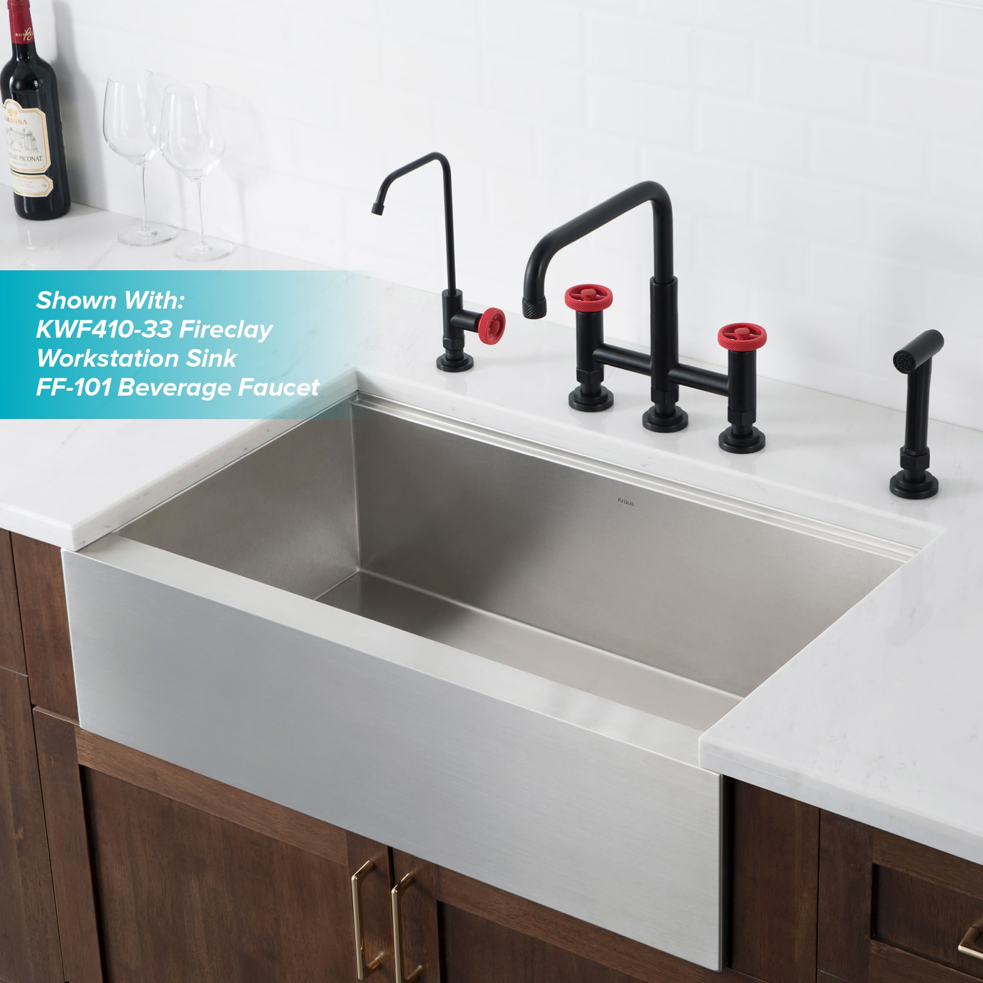Kraus KPF-3125MBRD Kitchen-Faucets - View #10