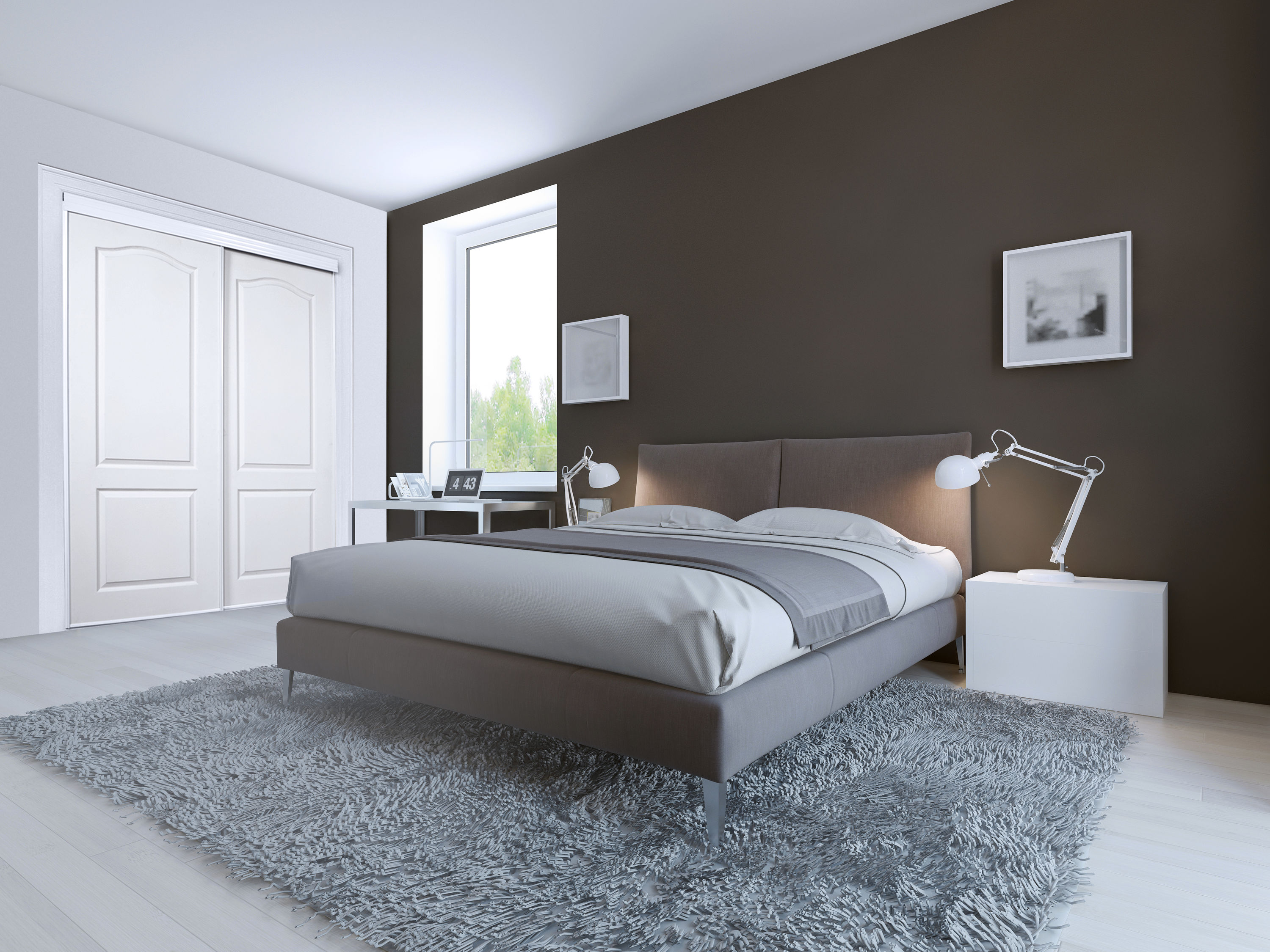 Savona 48-in x 80-in Bright White MDF Sliding Door with Steel Frame