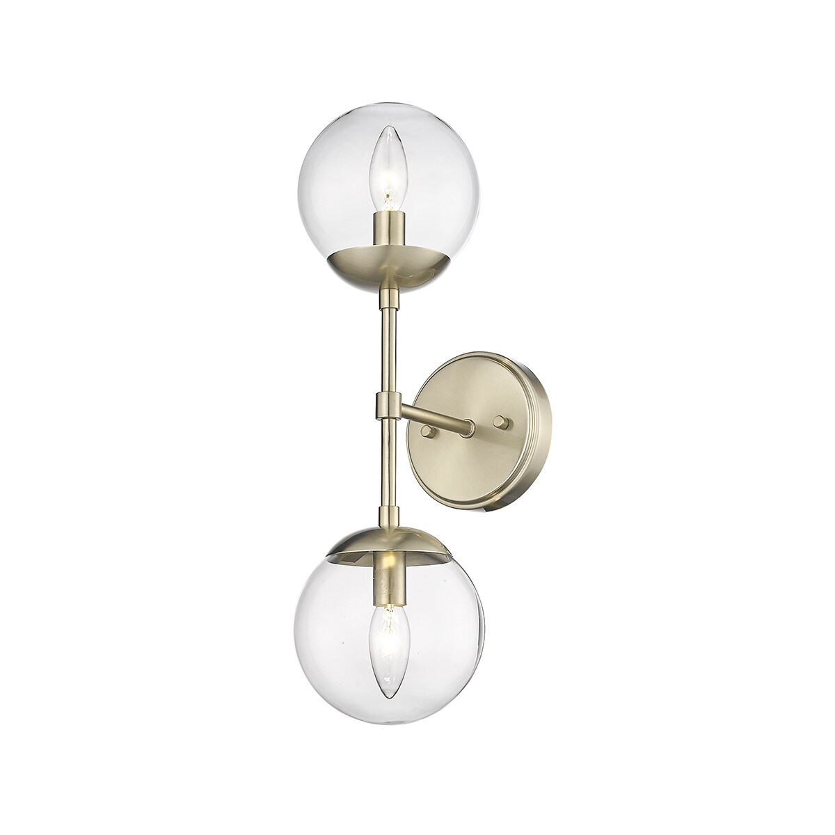 Modern Gold Direct Wired Electric Wall Sconce