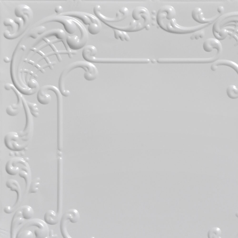 From Plain to Beautiful in Hours SKPC515-WH-24X24-D-6 Ceiling-Tile - View #2