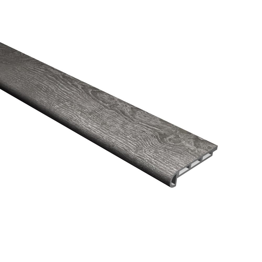 CALI 7914500515 Vinyl Pro with Mute Step 2.06-Inches x 72-Inches x 0.75-Inches Breakwater Oak Prefinished Vinyl Flush Stair Nosing
