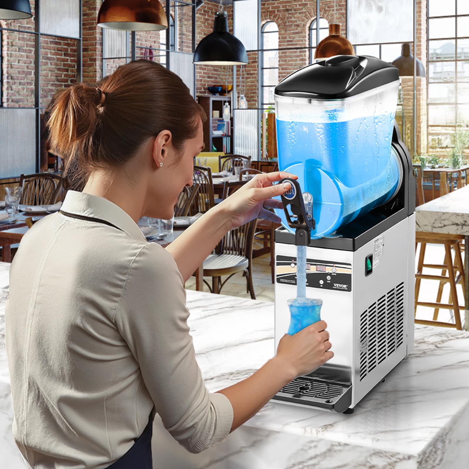 VEVOR GSJBXR16L110V8GNXV1 Frozen-Drink-Makers - View #2