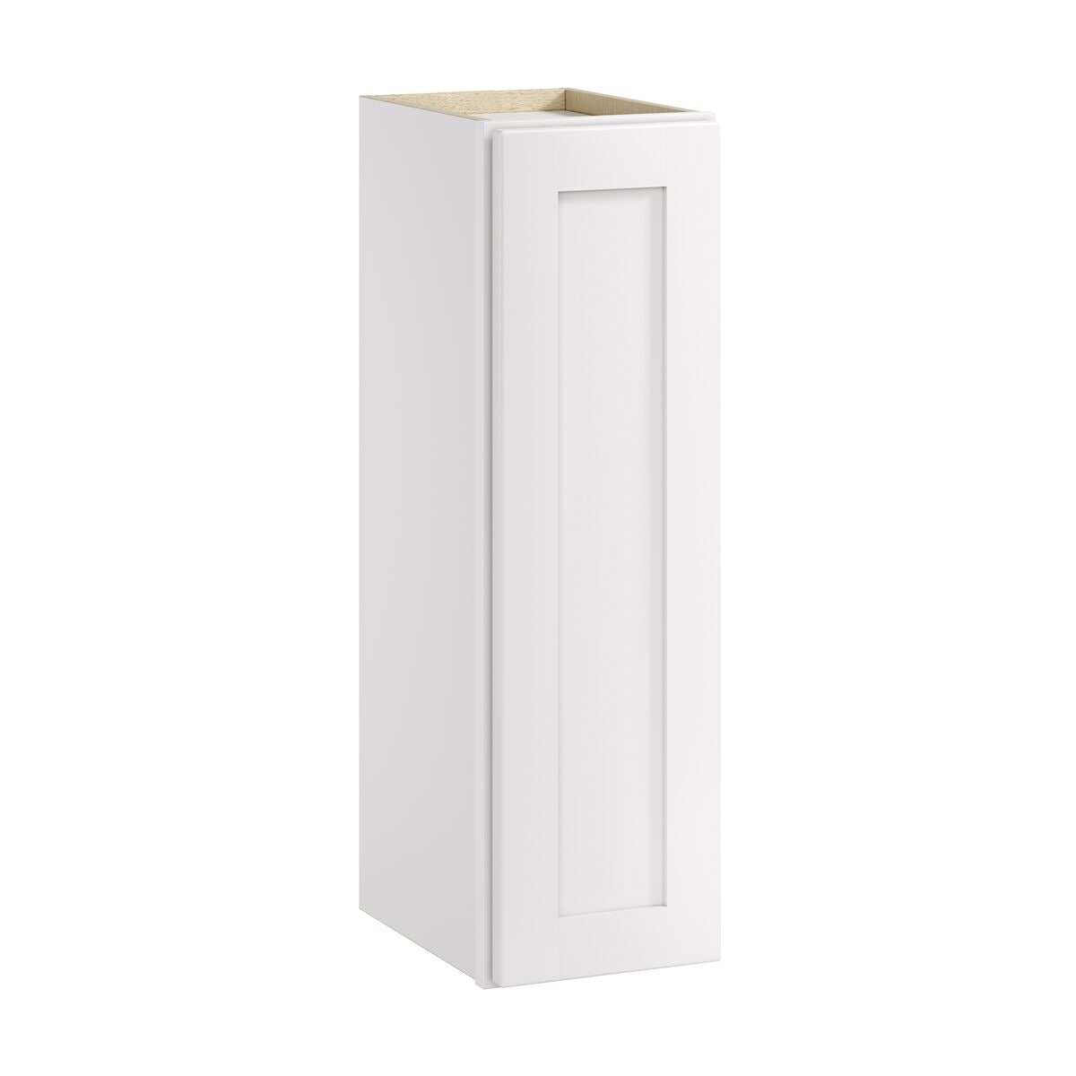 Whalen CLICK-IT LWSCLICK-24 Enfield 9-in W x 30-in H x 12-in D Classic White Birch Wall Ready to assemble Plywood Cabinet (Raised Panel Shaker)