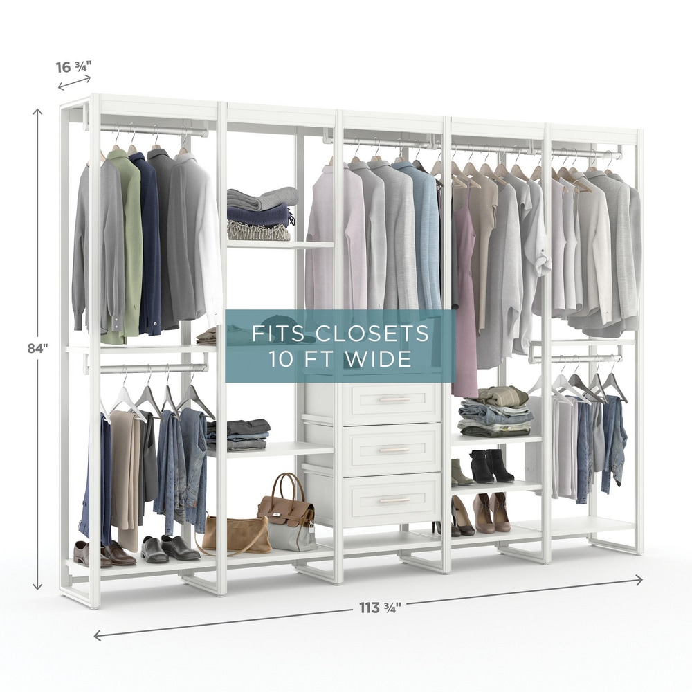 Storage Systems to Fit Any Closet Width: Explore the Closets by Libert –  Closets By Liberty