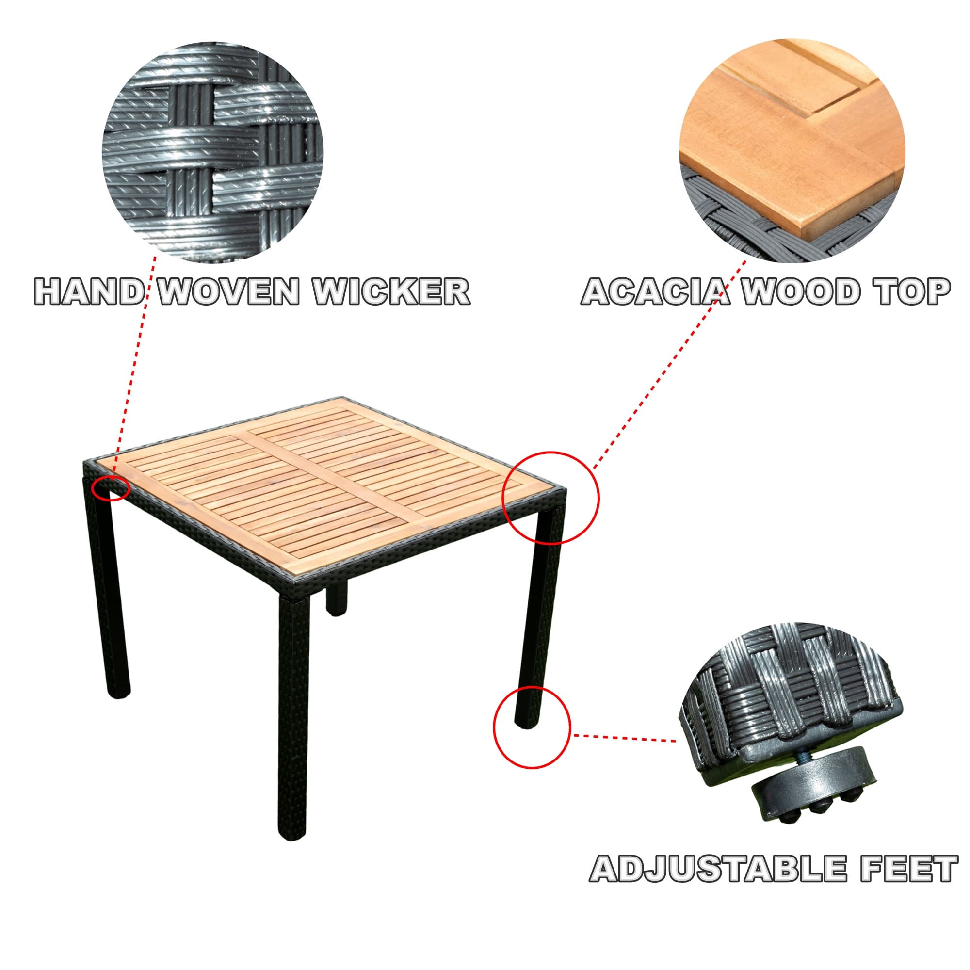 EXTRAUP YHLW329S00039 Patio-Dining-Sets - View #5