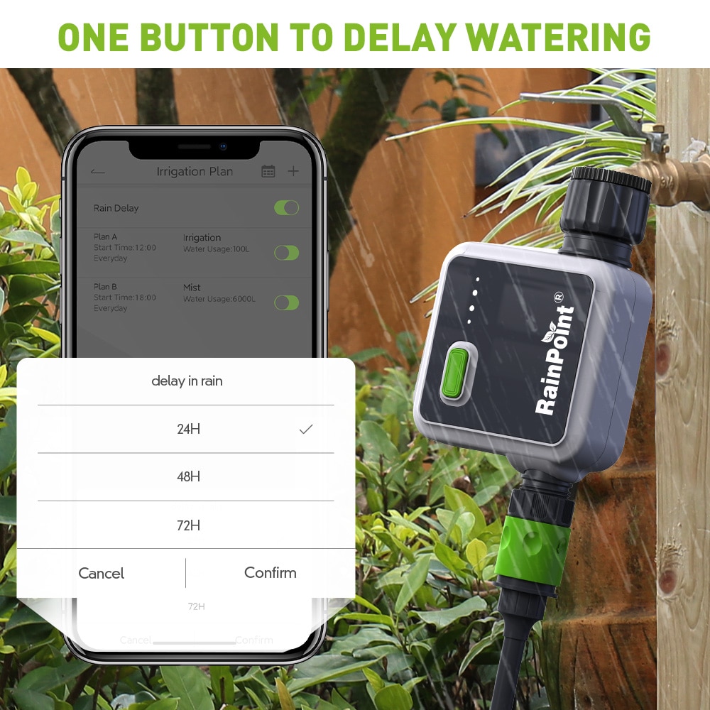 RainPoint HTV113FRF+HWG023WRF Irrigation-Timers - View #6