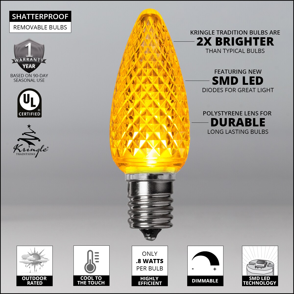 Kringle Traditions 78370 String-Light-Bulbs-Fuses - View #3