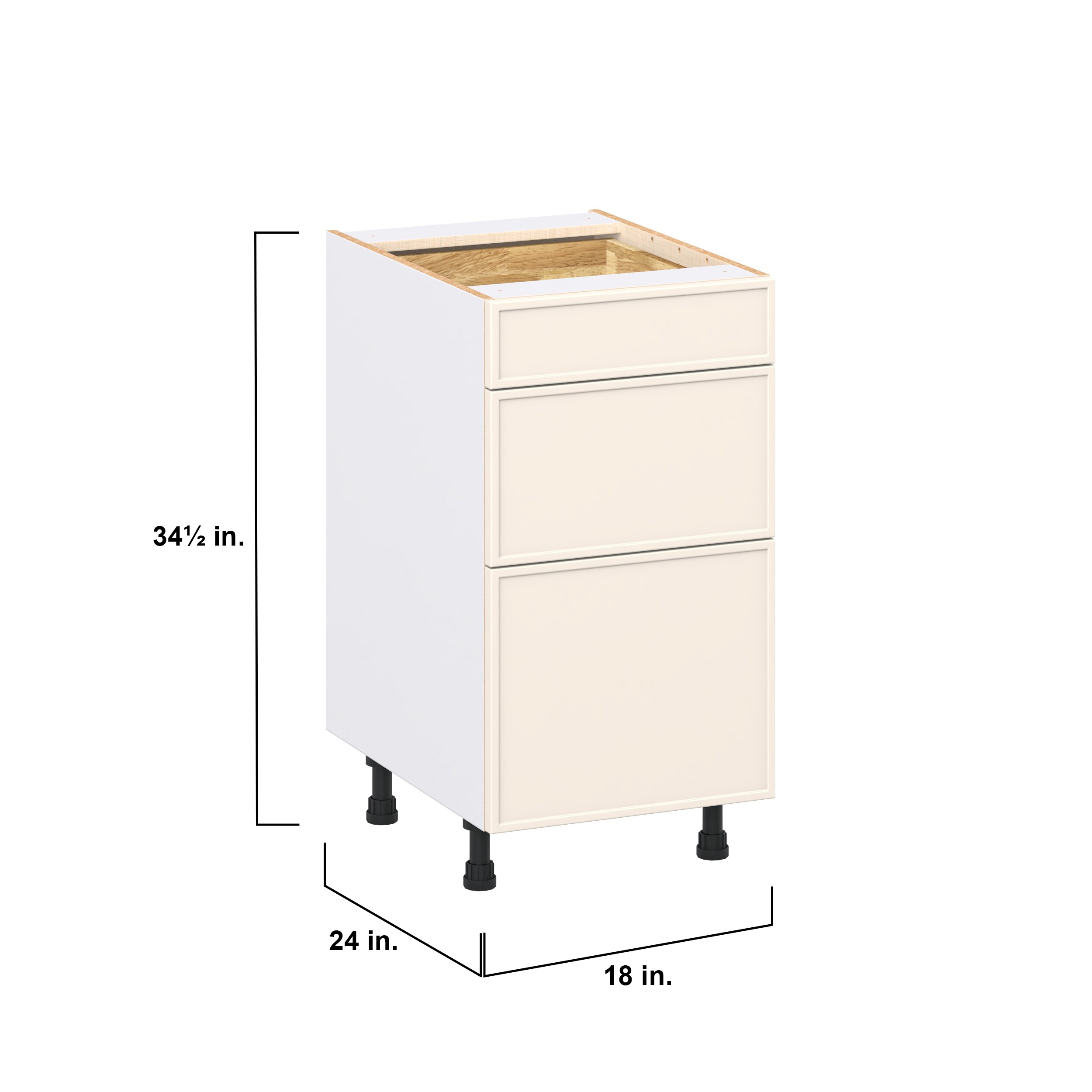 Hugo&Borg DSB3D18WD-CI Cabinets-Kitchen - View #4
