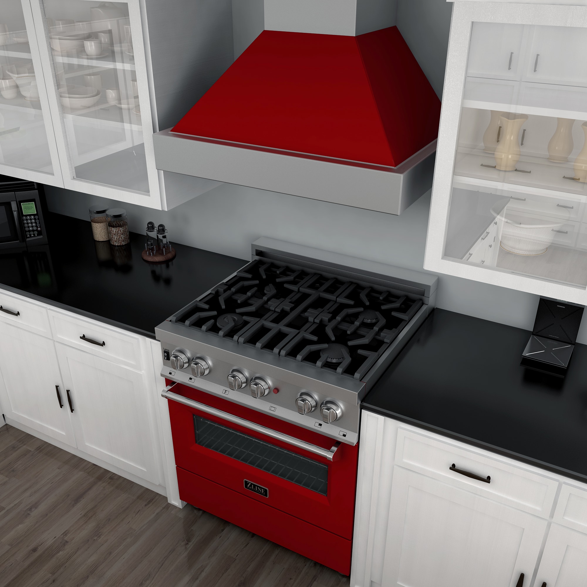 ZLINE KITCHEN & BATH RAS-RG-30 Dual-Fuel-Ranges - View #3