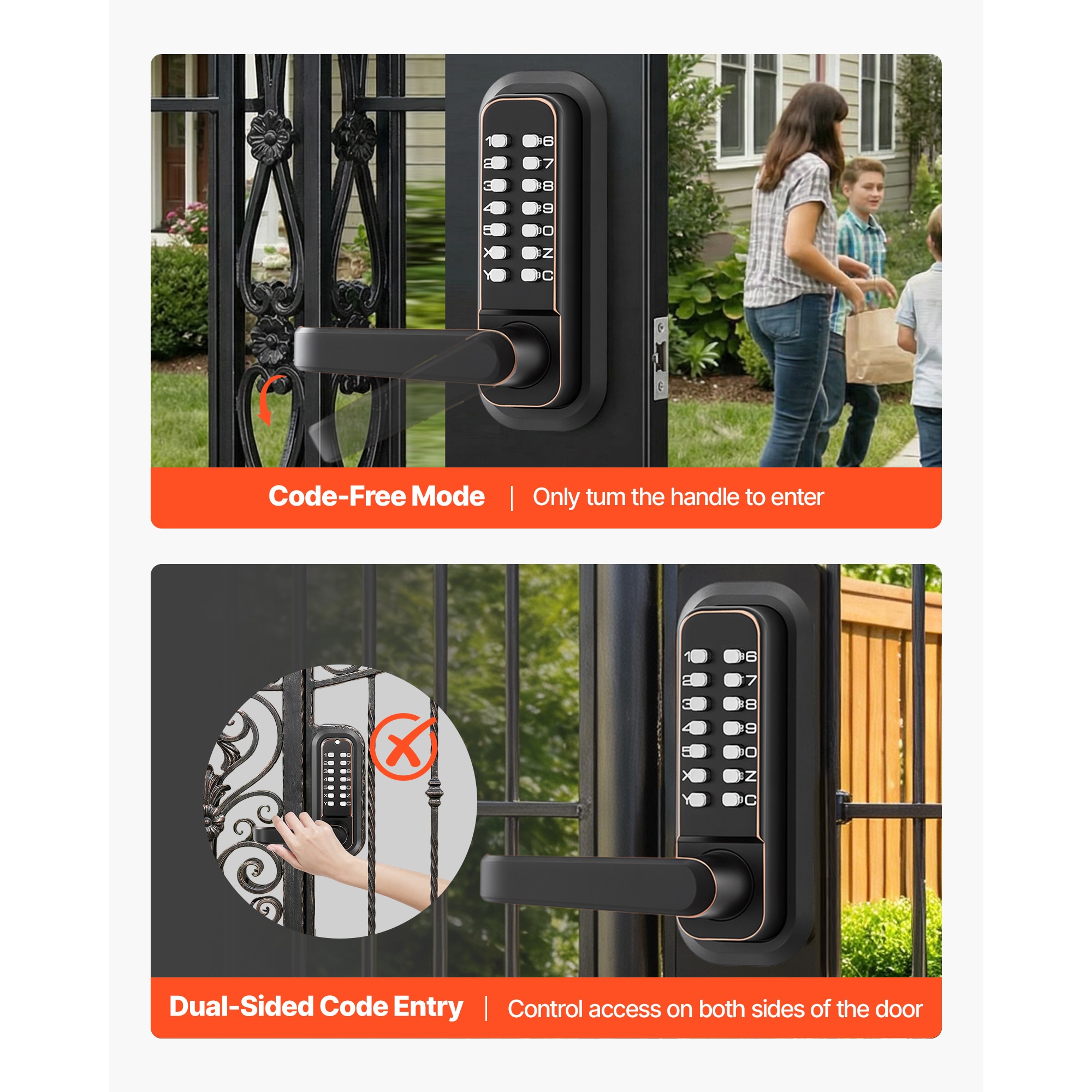 GIVIMO ZMLW014GIVSS3034 Electronic-Door-Locks - View #2