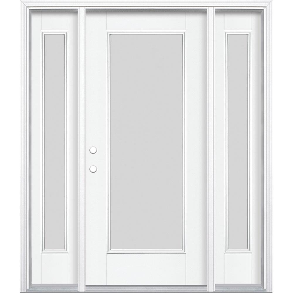 Puerta Interior Sinfonía 75 x 200 cm HDF Prepintada Blanco Masonite