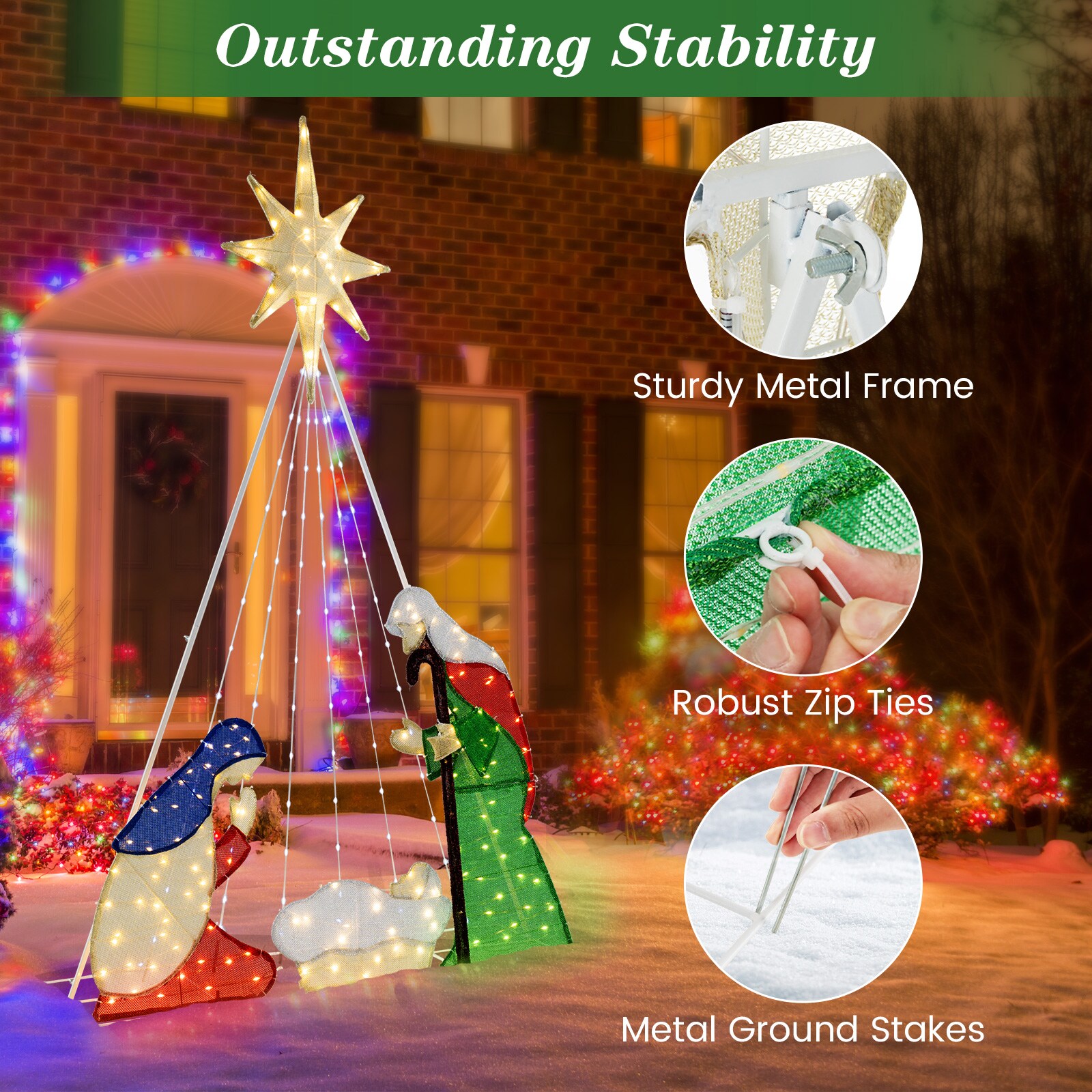 SUGIFT LW038SUGHY1493 Outdoor-Christmas-Decor - View #5