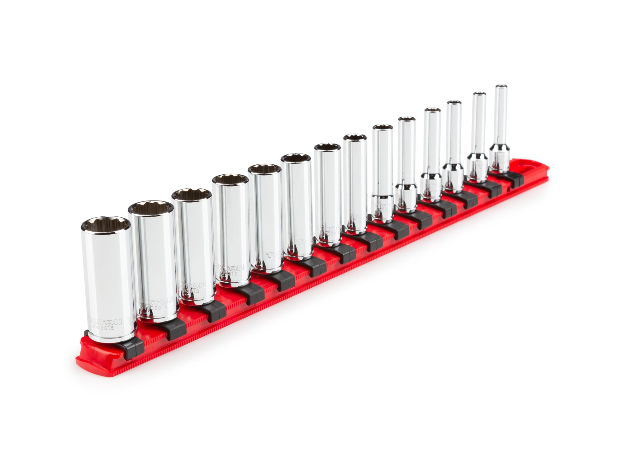 TEKTON SHD90114 1/4-in Drive Metric Deep Socket Set 14 -Pieces