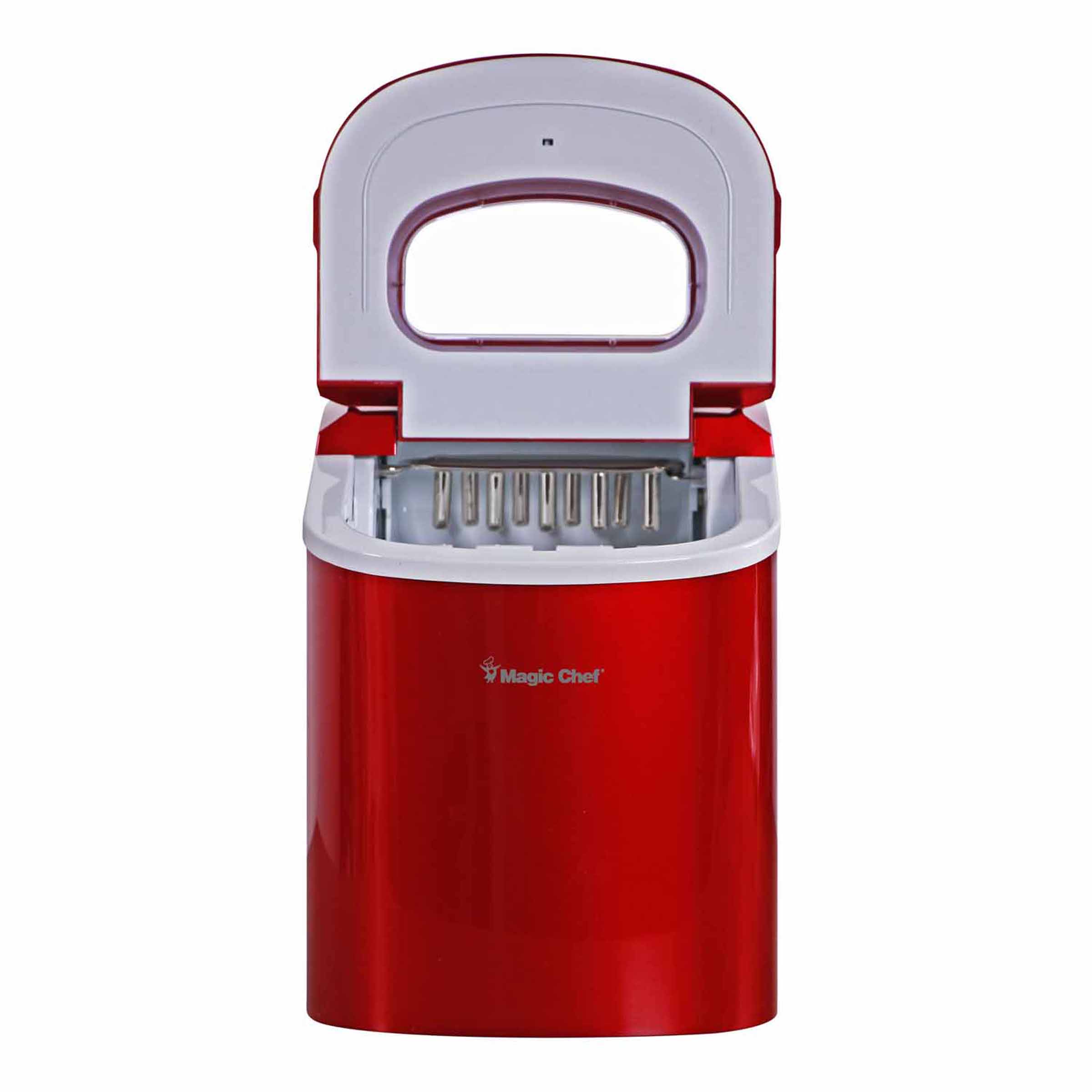 Magic Chef 27-lb Ice Per day Countertop Bullet Ice Maker (Red) MCIM22R ...