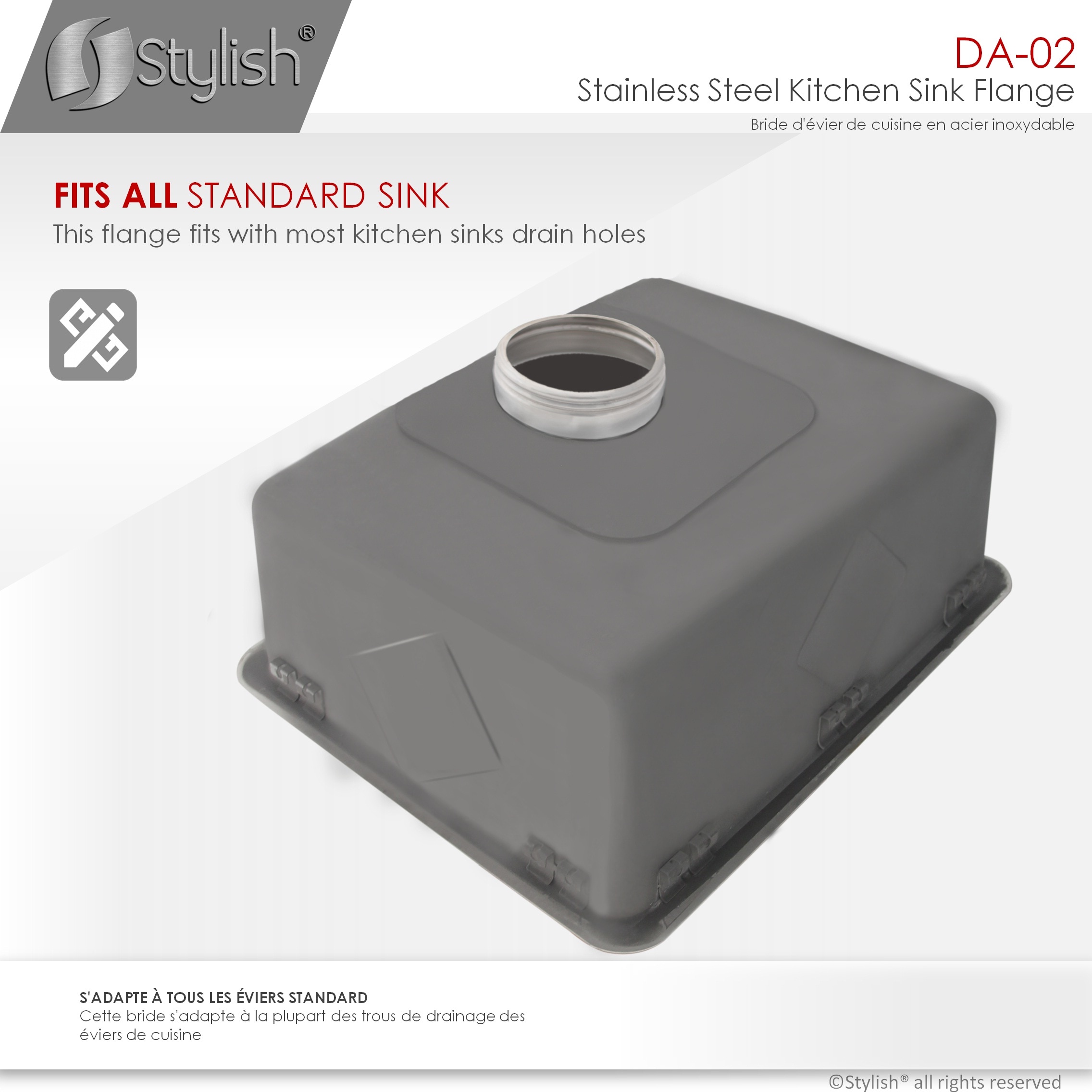 Stylish DA-02 Garbage-Disposal-Parts - View #4