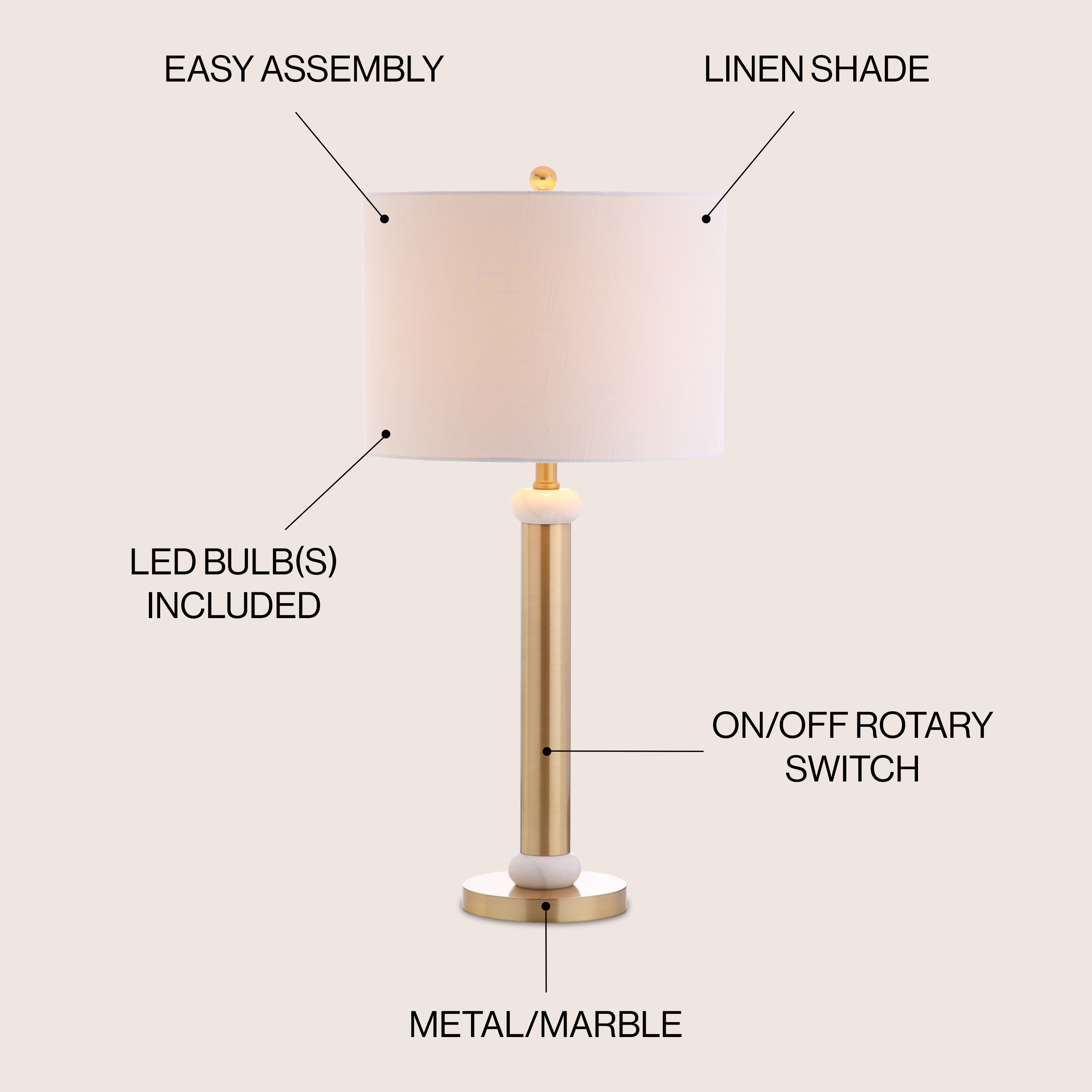 JONATHAN  Y JYL1087A Table-Lamps - View #3
