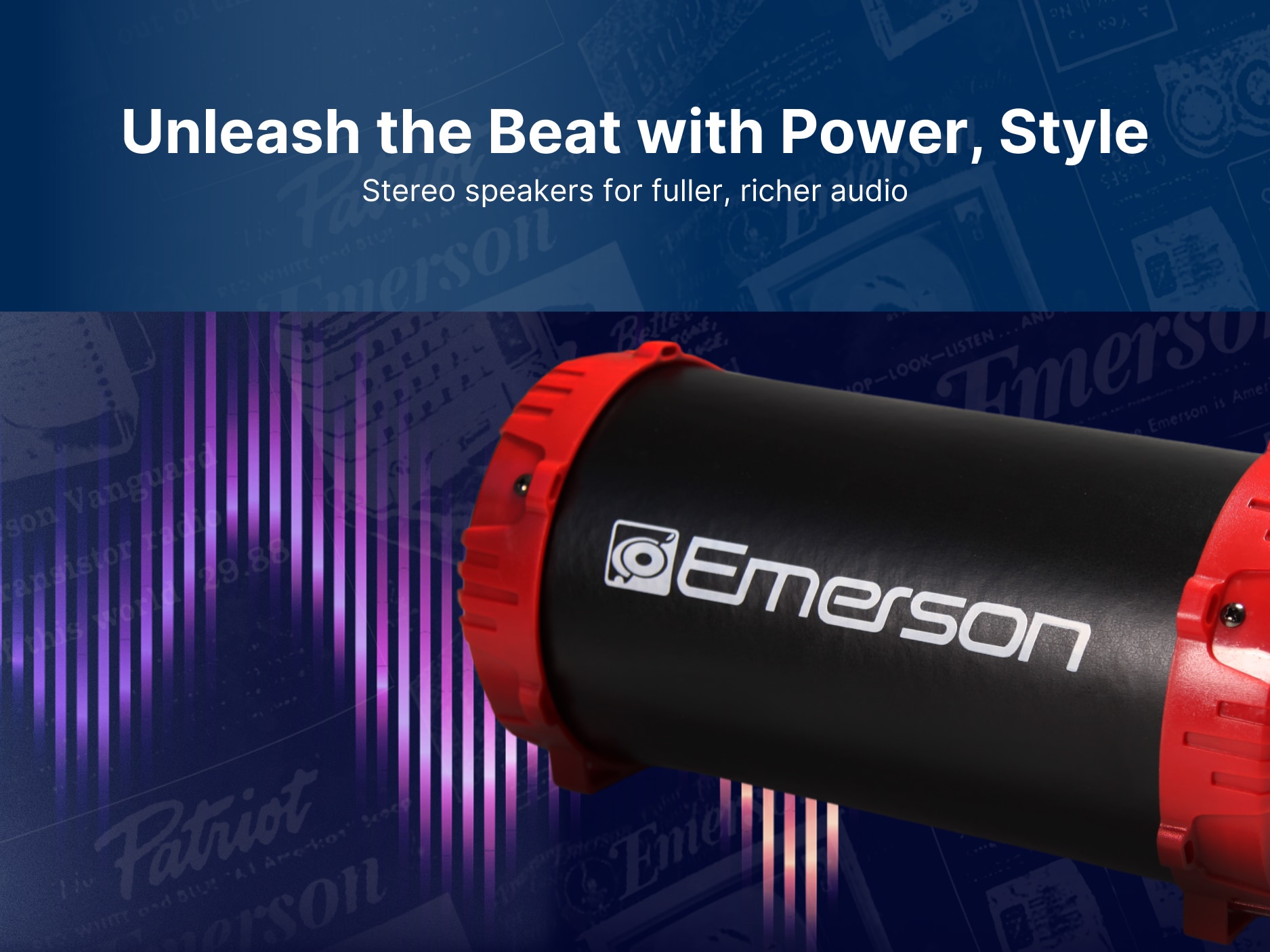 Emerson EAS-3001-GRAY Portable-Speakers - View #12