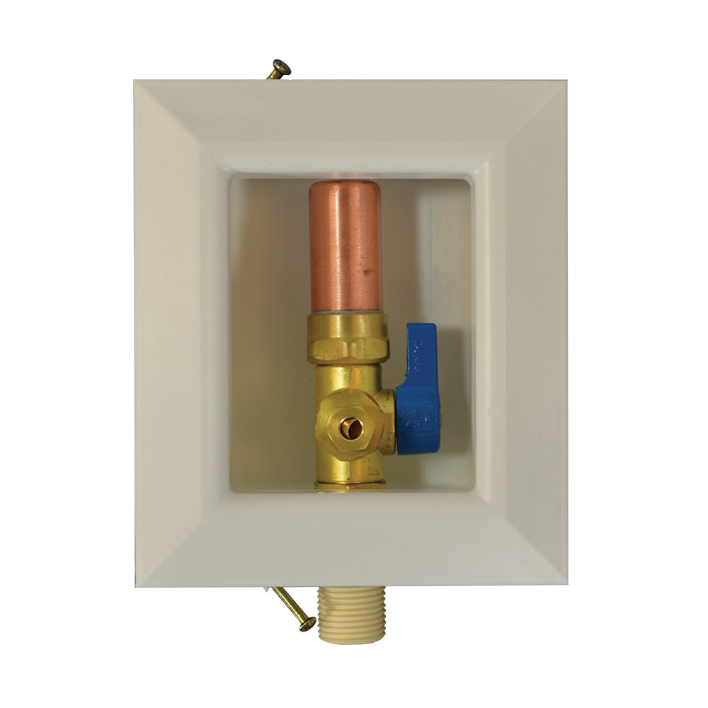 Jones Stephens B05926LF Quarter turn ball valve CPVC Ice maker Outlet Box