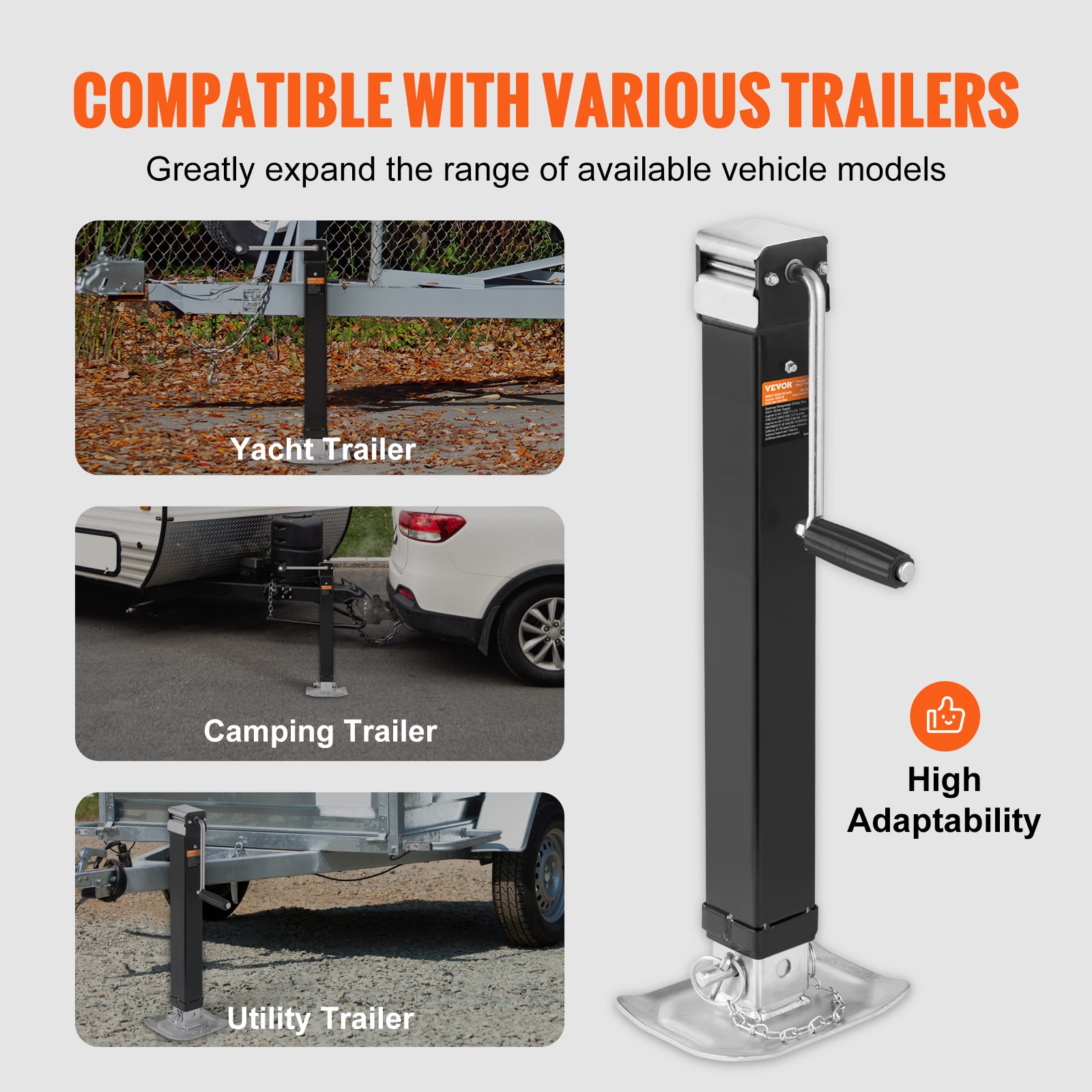 VEVOR HJSTCQ8000LBS7XBXV0 Trailer-Jacks - View #7