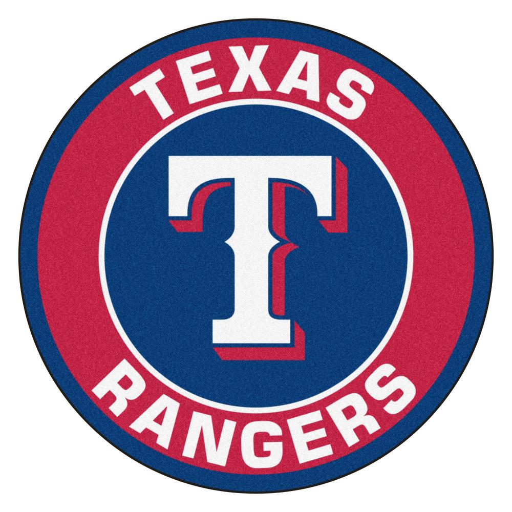 FANMATS MLB - Texas Rangers Red 2ft. x 3ft. Starter Mat Accent Rug