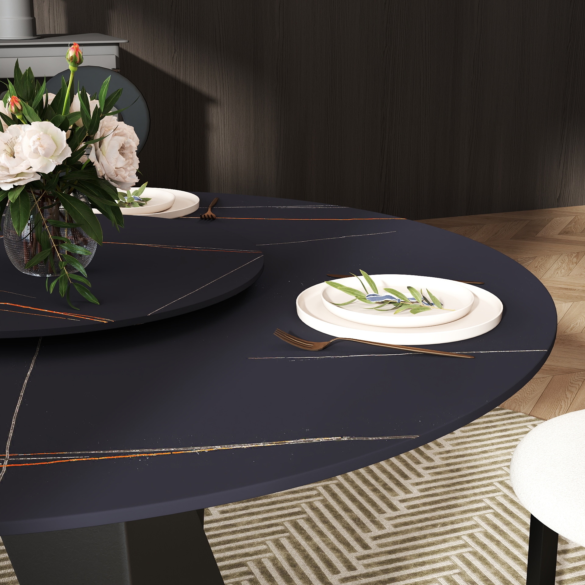 BuotiqHom DH-AT-150B80B-9B Dining-Tables - View #5