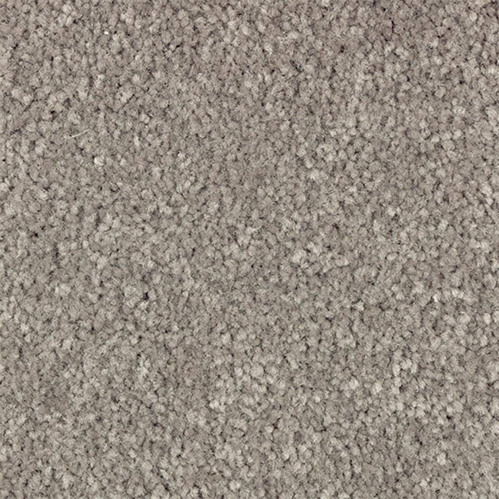 STAINMASTER STP69-L012-0808 (Sample) Serenity Stride III Commander Gray 70-oz sq yard Polyester Textured Indoor Carpet