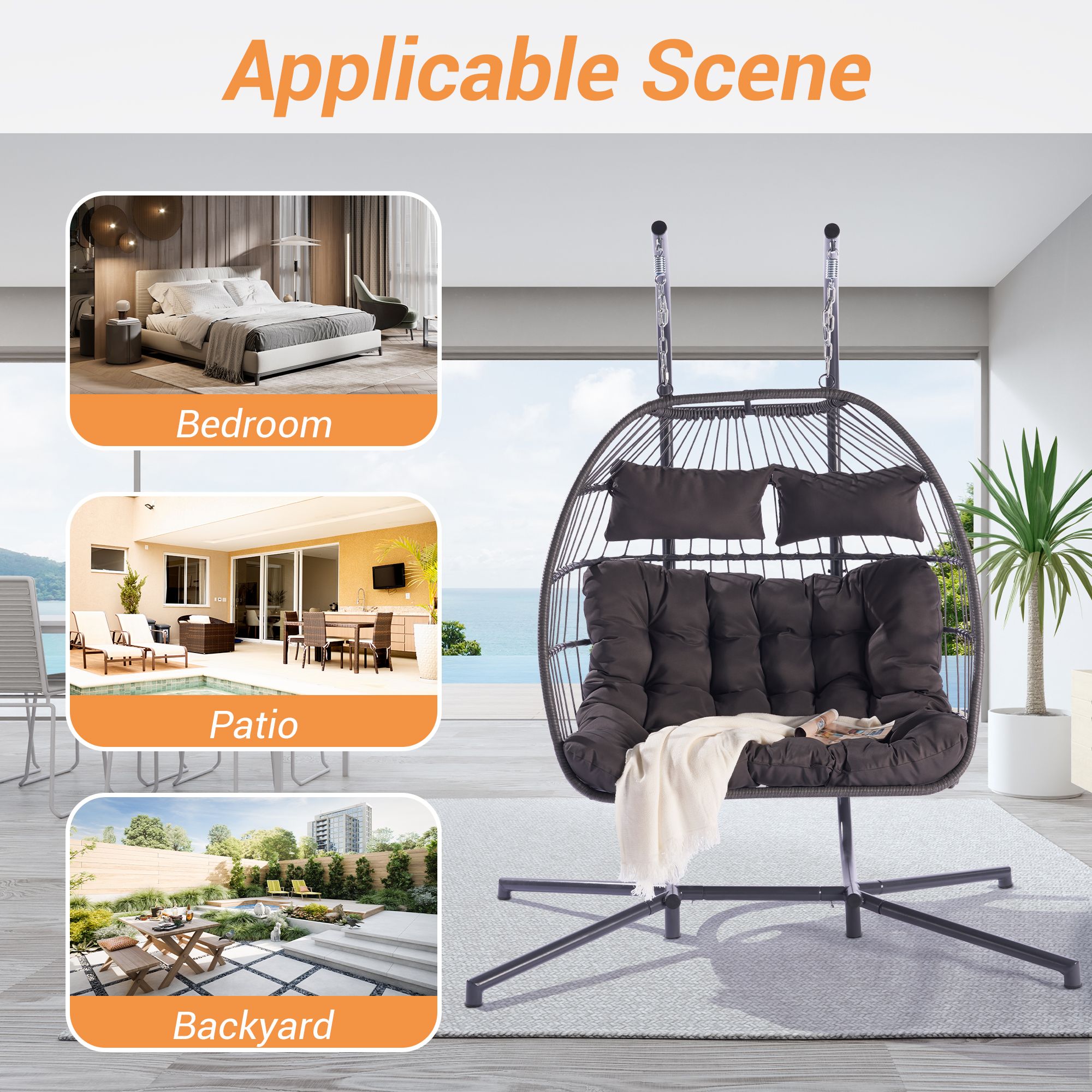 SANSTAR L-DDL21GY Patio-Chairs - View #7