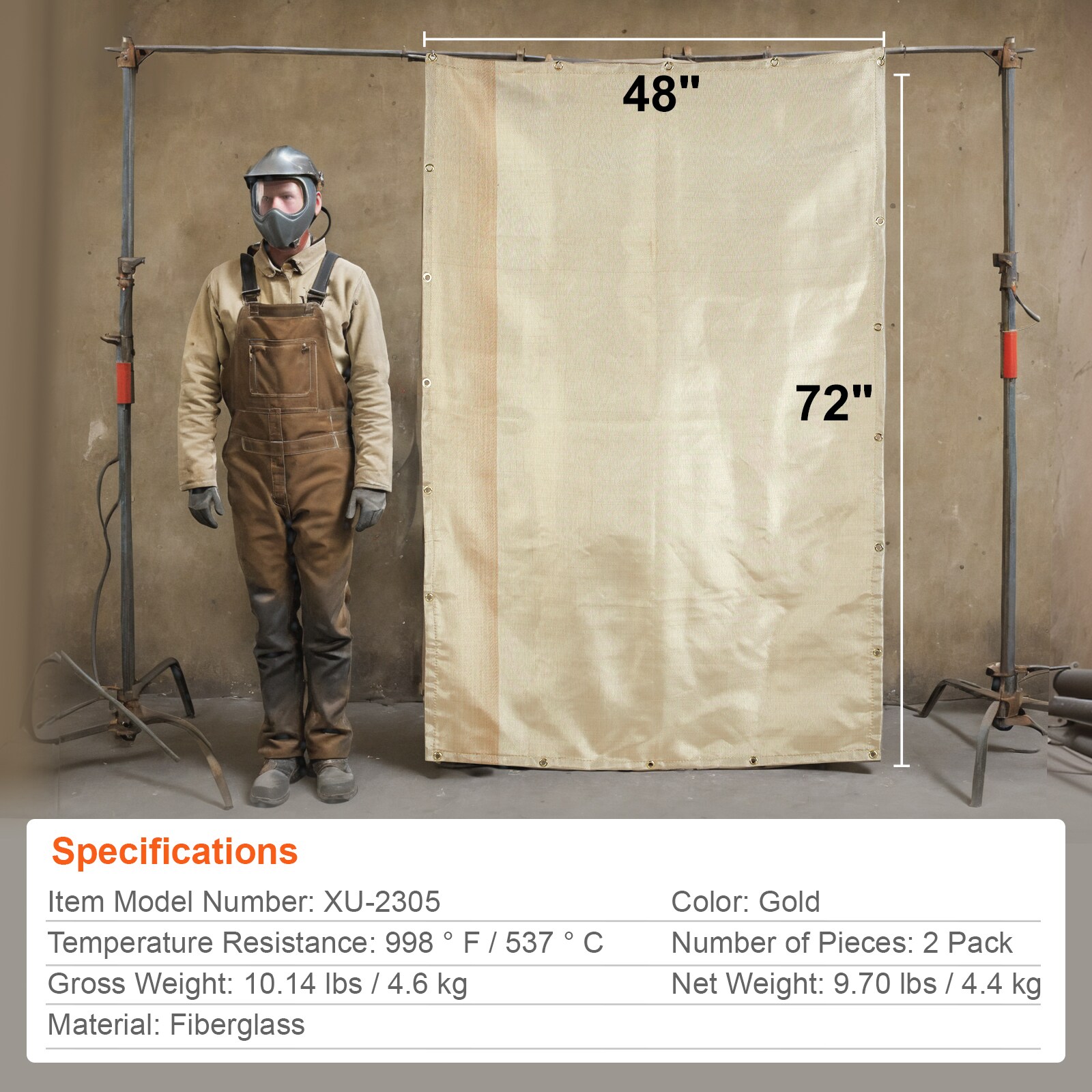 VEVOR RCLDHT48X72YMS01PV0 Electric-Welding-Accessories - View #8