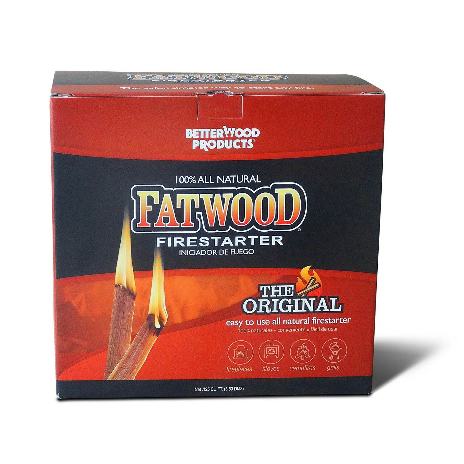 BetterWood Products Betterwood 15-lb Natural Firestarter In The Fire ...