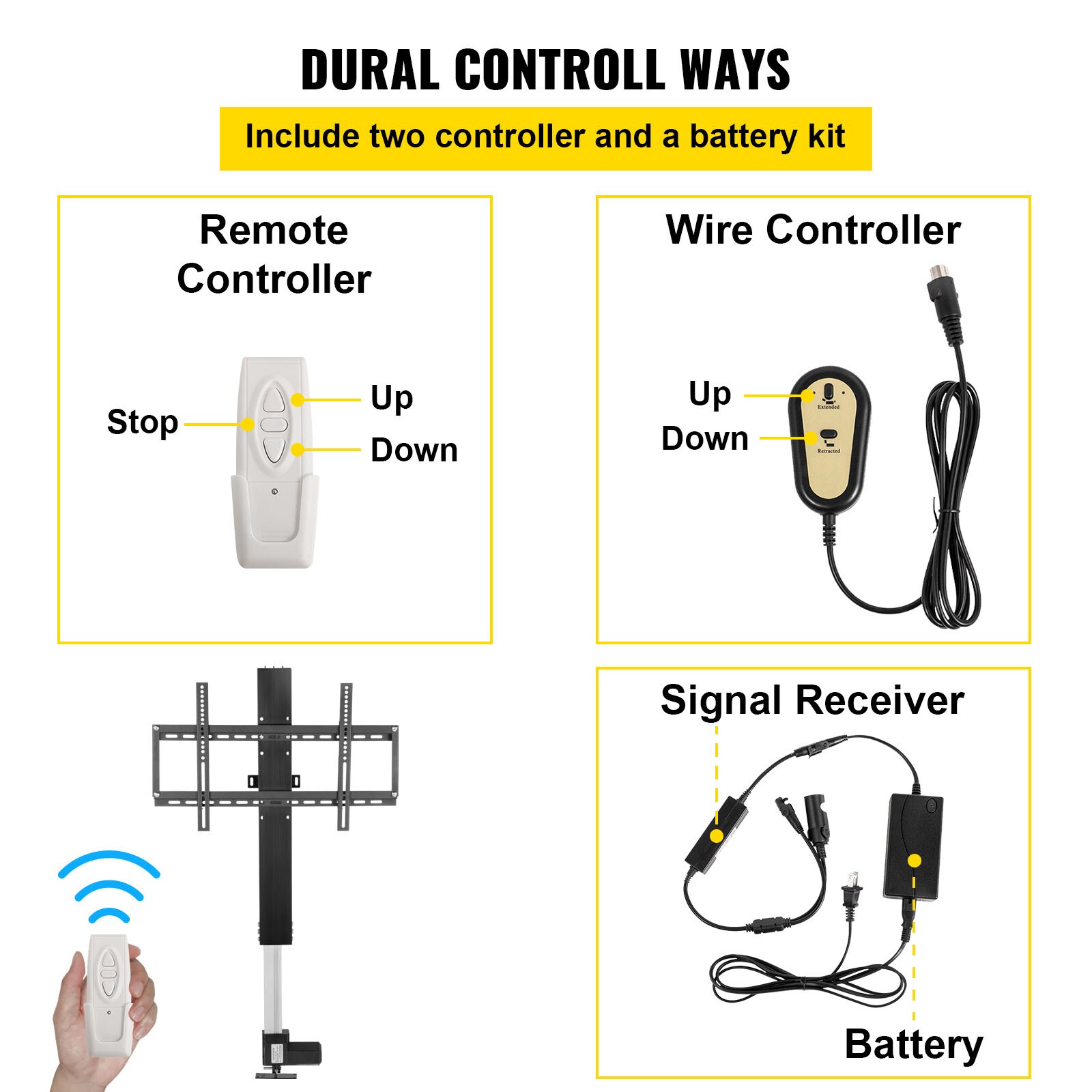 VEVOR SCDSZJ800MM602117V1 Tv-Mounts - View #6