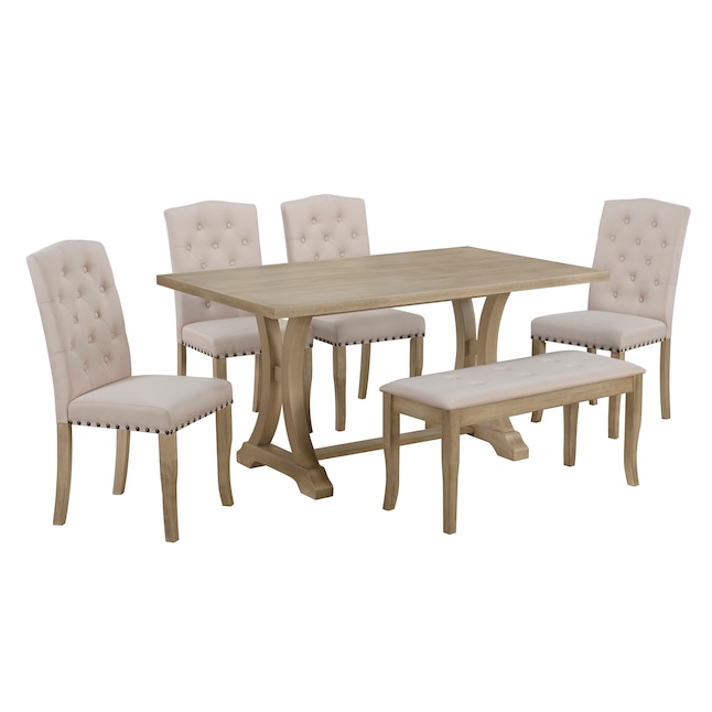Clihome Natural Wood Wash Contemporary/Modern Dining Room Clihome Natural Wood Wash Contemporary/Modern Dining Room
