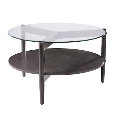 Boston Loft Furnishings Mendip Clear, Ikea Round Glass Coffee Table