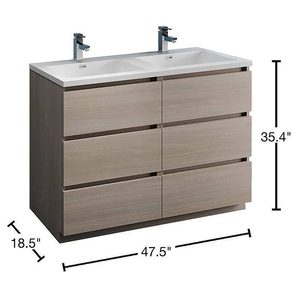 Fresca FCB93-2424MGO-D-I Bath-Vanity-Combo - View #10