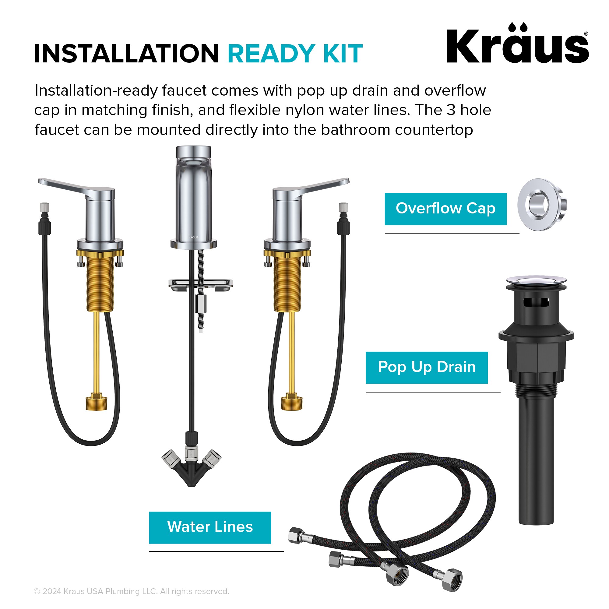 Kraus FUS-14103CH Lavatory-Faucets - View #13