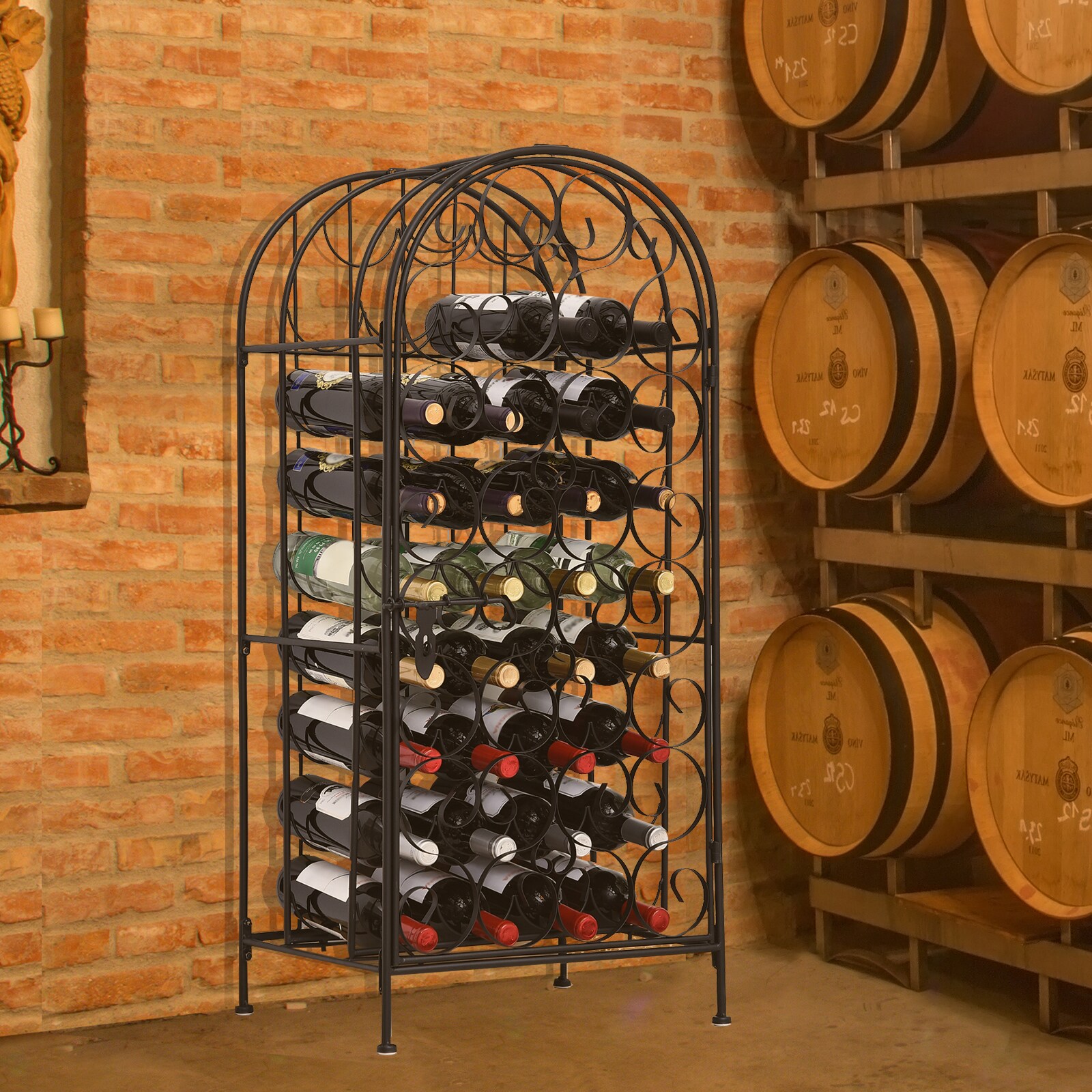 HomCom 801-104 Wine-Racks - View #2