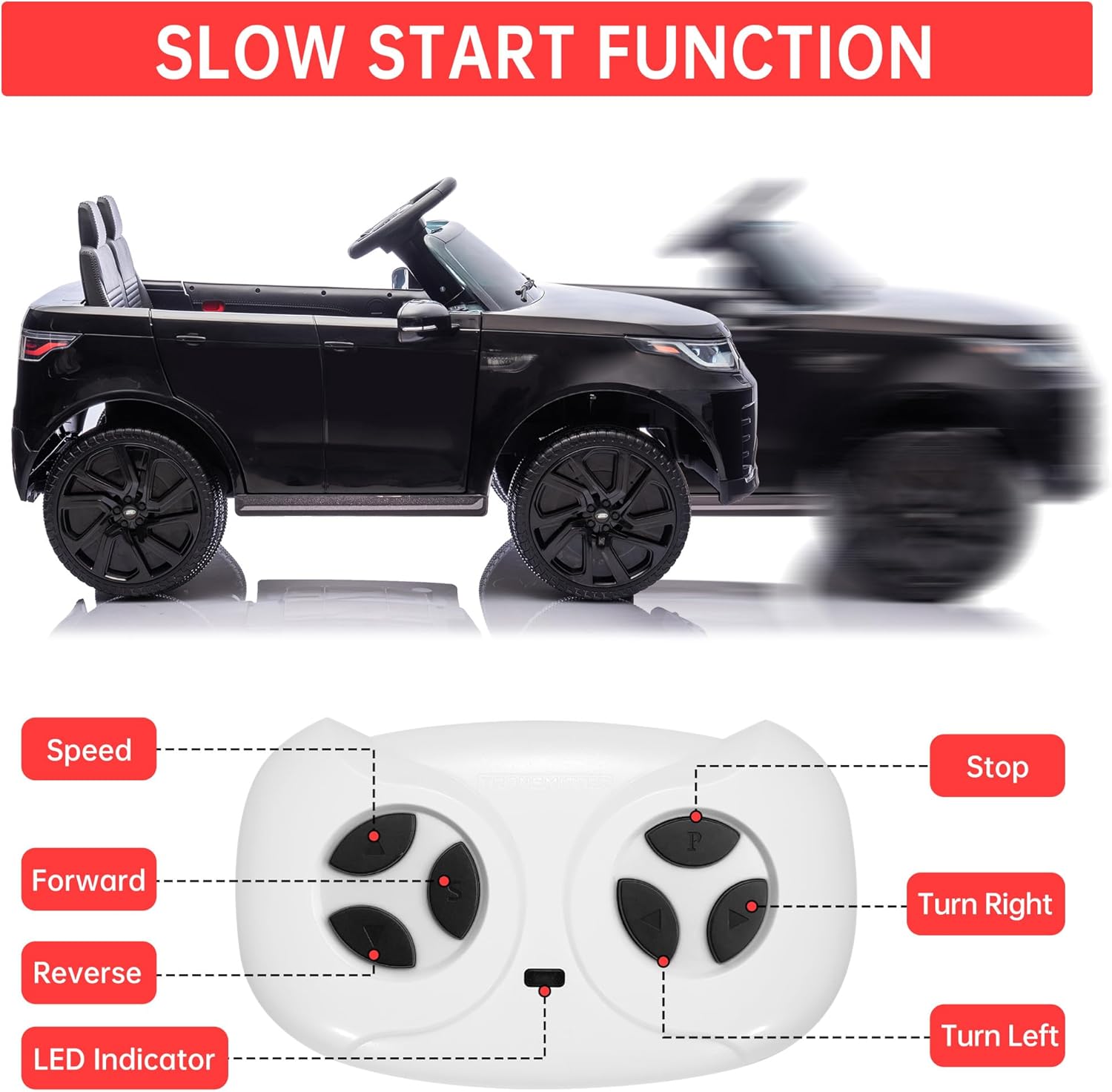Der Rose RIDE ON CAR-002948 Play-Toys - View #3