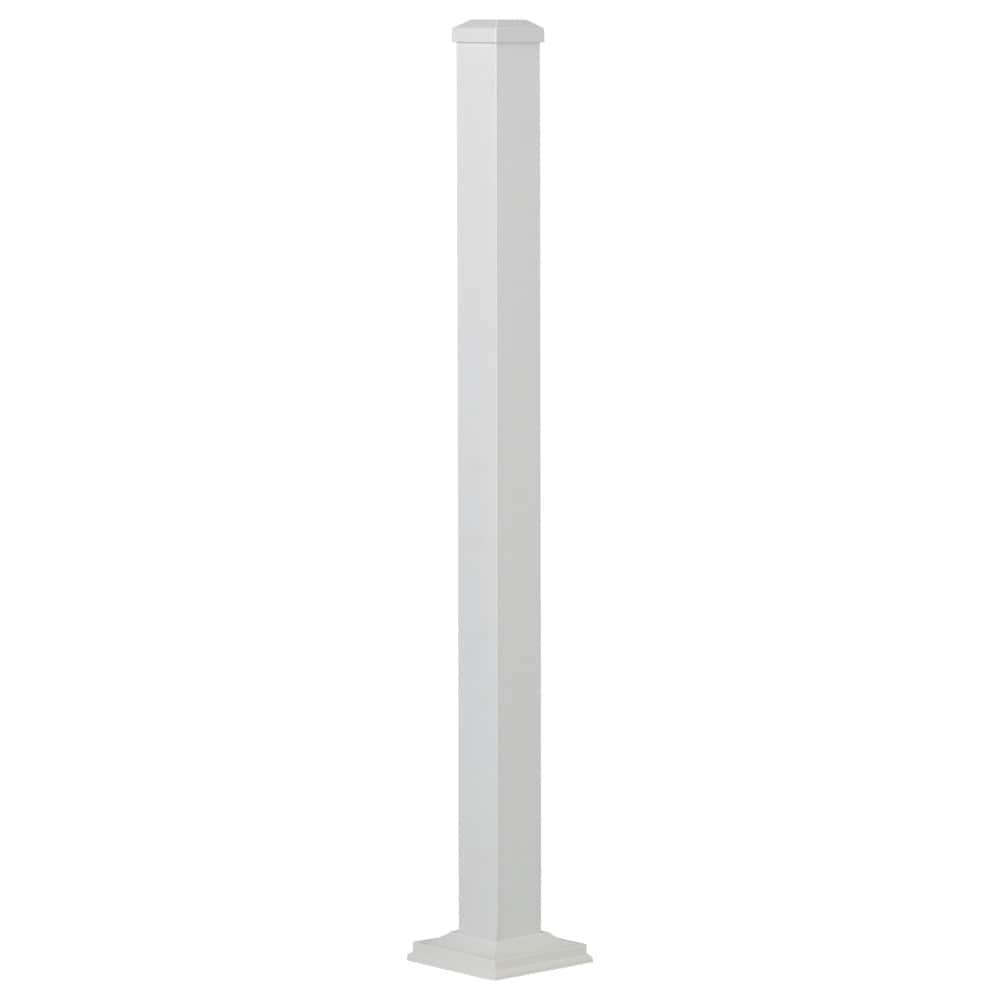 Deckorators (Common: 3-in x 3-in x 4-ft; Actual: 3-in x 3-in x 4-ft) Aluminum Deck Post
