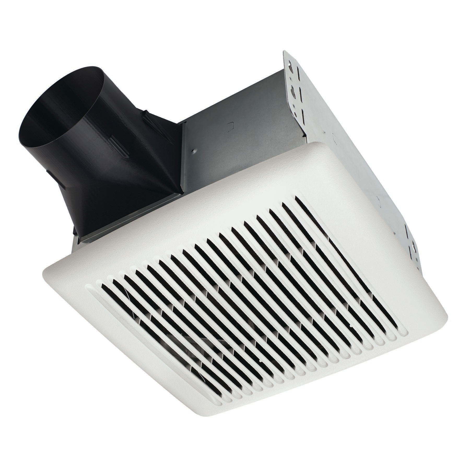 Broan InVent Series 0.7-Sone 80-CFM White Bathroom Fan ENERGY STAR in the  Bathroom Fans  Heaters department at