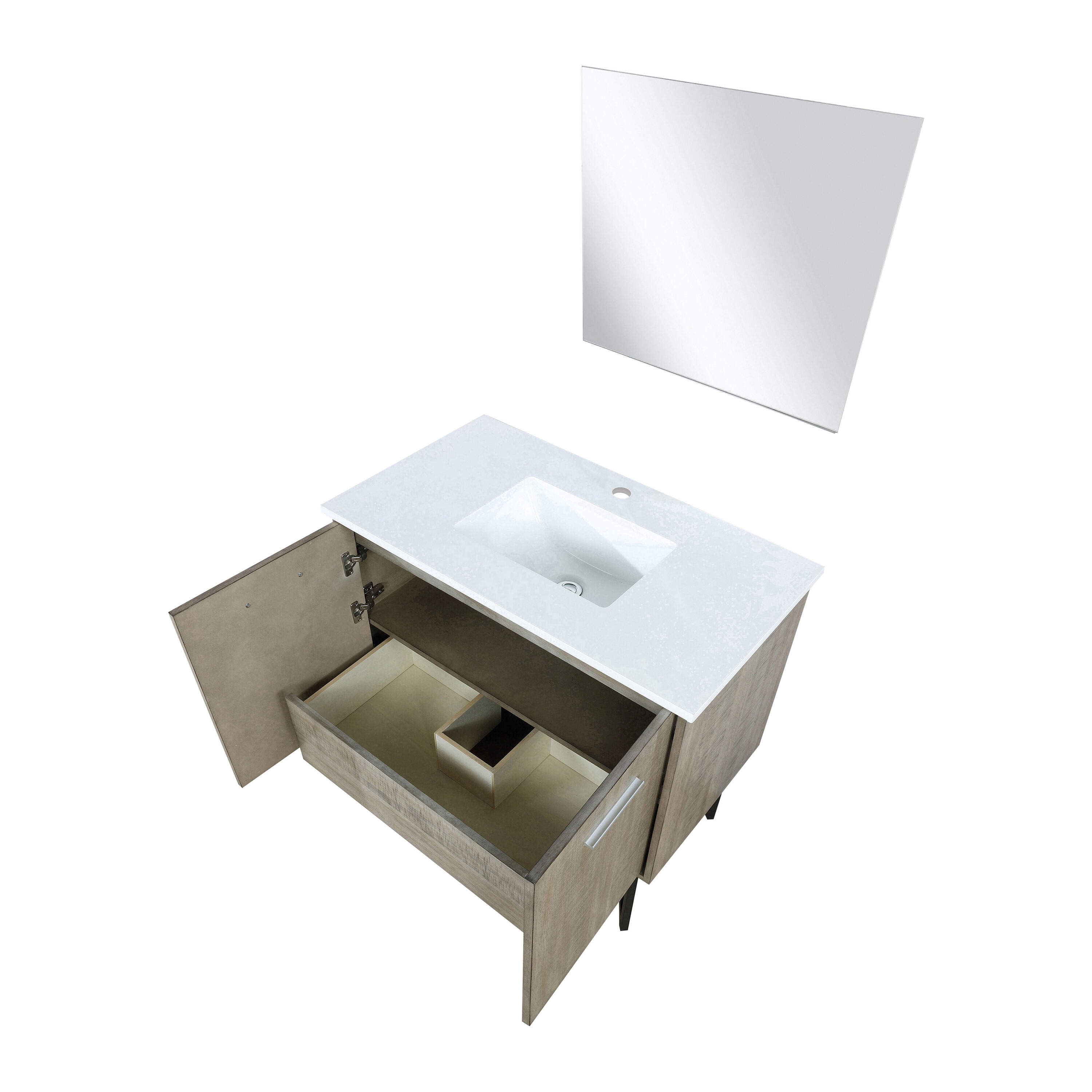 Lexora LVLY36SRA310 Bath-Vanity-Combo - View #5
