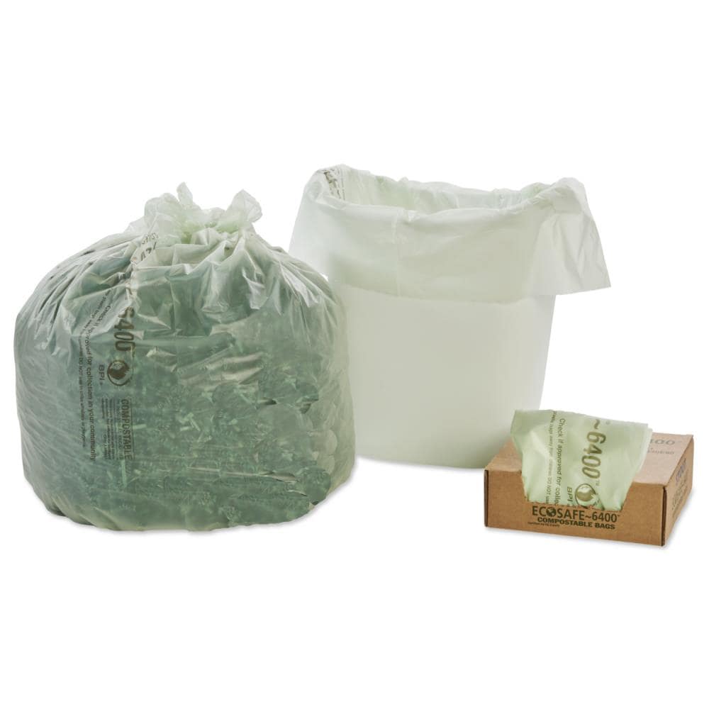 EcoSafe 6400 Compostable Bags - Victoria Soap Exchange