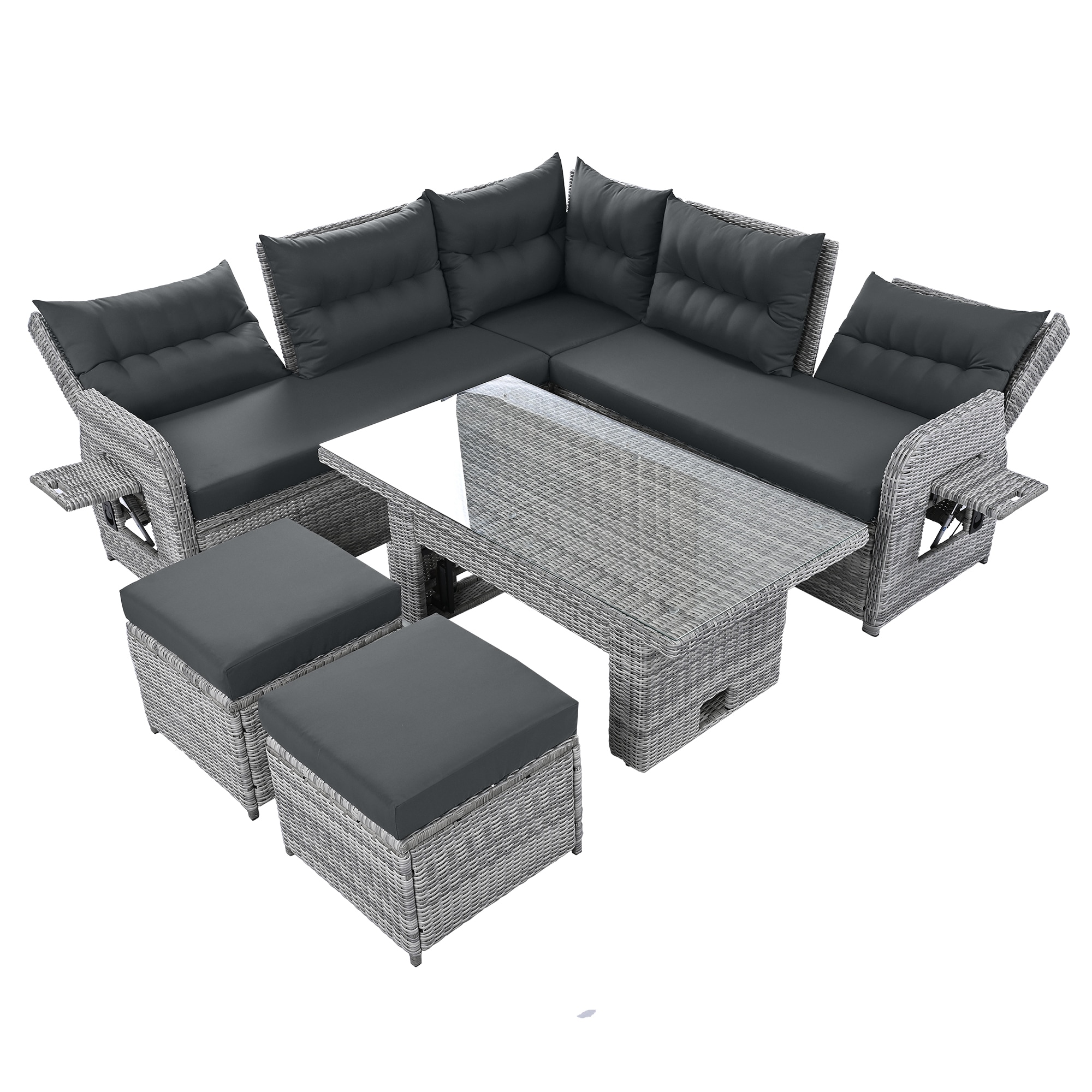 Wooakway FXLS0609-604A687 Patio-Conversation-Sets - View #13