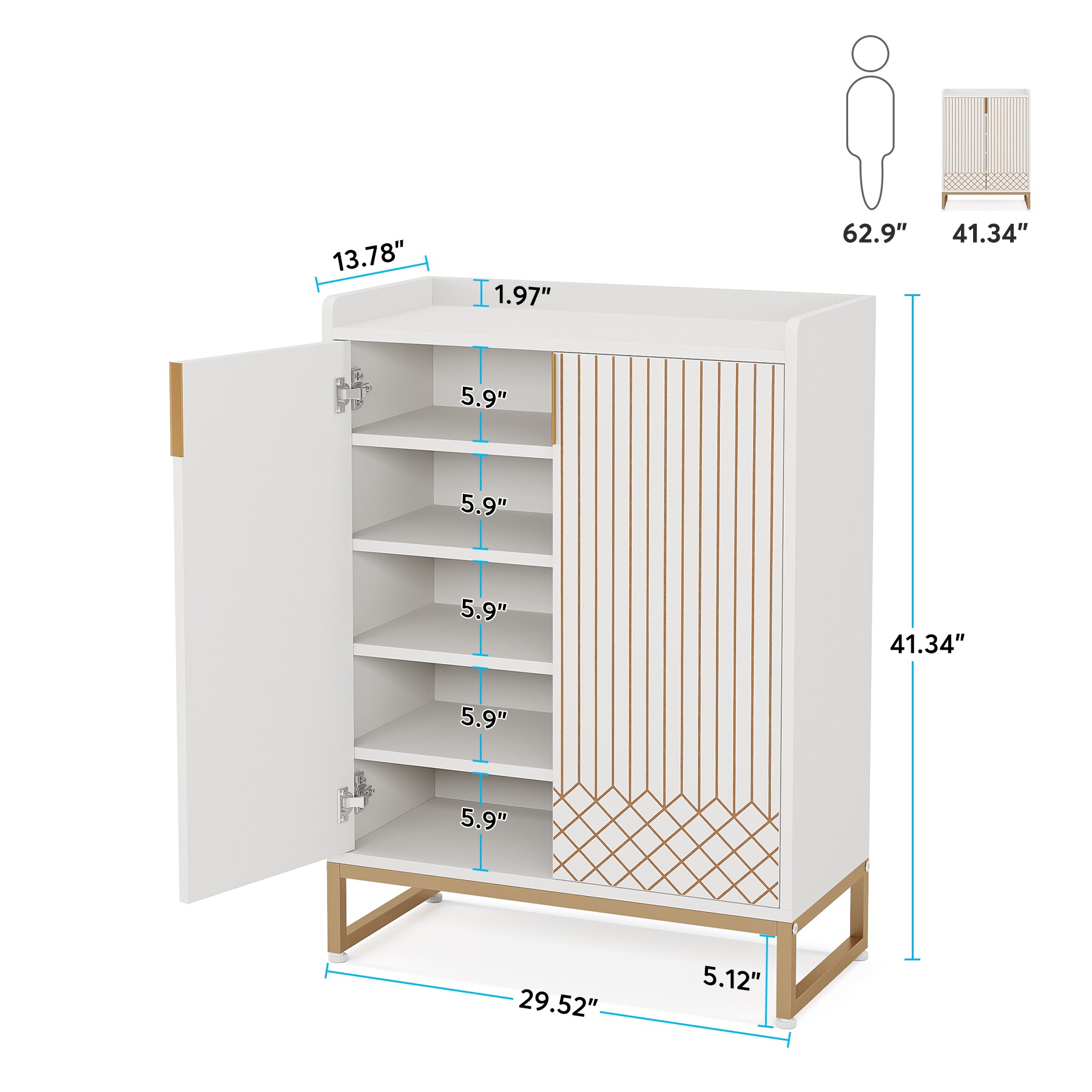 Tribesigns HOGA-XK00163 Shoe-Racks - View #5
